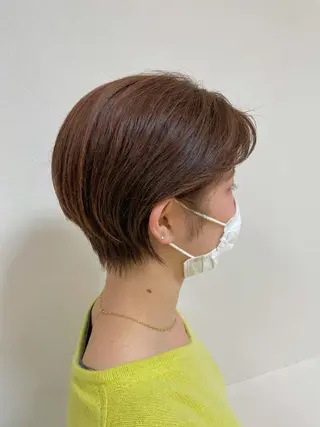 ショート カラー ヘアアレンジ 【Sweep】おじま のぞみのヘアスタイル