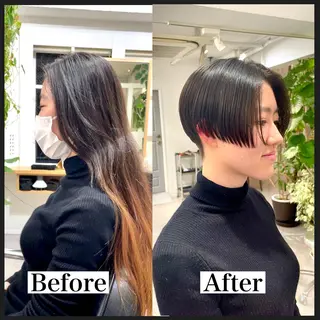 ショート 表参道【髪質改善】 宮嶋勇太のヘアスタイル