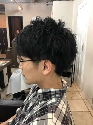 ショート メンズ カ レラのヘアスタイル