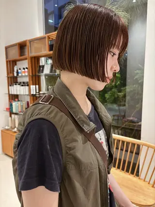 ショート 🍑透明感hair ・NENE🍑のヘアスタイル