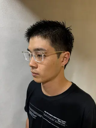 メンズ アキト/ メンズ/透明感暗髪のヘアスタイル