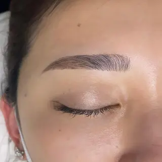 アイブロウ 韓国風 束感まつ毛 🦋sanacoのマツエク・マツパデザイン