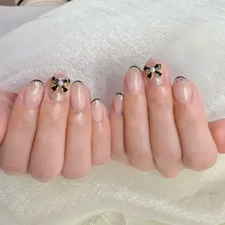 ショート RIN NAILS ᥫ᭡Migusaのネイルデザイン