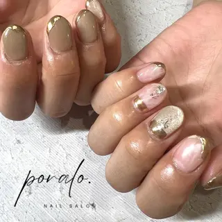 ショート nail salon poraloのネイルデザイン