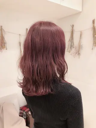 ミディアム カラー はだゆうき @hadadan08のヘアスタイル