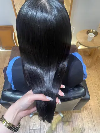 ロング 縮毛矯正/レイヤー /ひかるのヘアスタイル