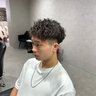 ショート パーマ メンズ エースヘアー所属・エースヘアー KENTAのヘアスタイル