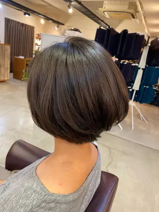 ショート ヘアアレンジ SALOWIN京都河原町Suite店所属・外国人風レイヤー/ ハイトーンSHUのヘアスタイル