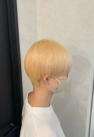 ショート カラー YOHA HAIR GARDEN所属・臼井 真人のヘアスタイル