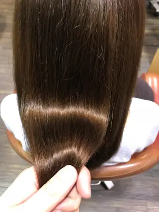 ロング 縮毛矯正/ 髪質改善 /ショート　圍　崇行のヘアスタイル