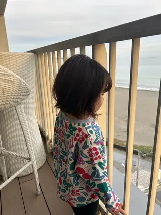 ショート レイヤー/透明感カラ ー/茅ヶ崎/momiのヘアスタイル