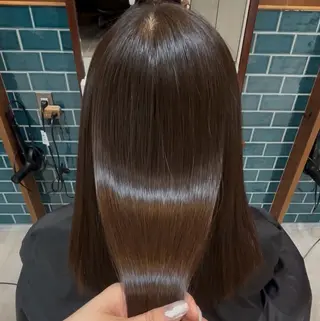 セミロング レイヤーくびれヘア アレンジmanakaのヘアスタイル