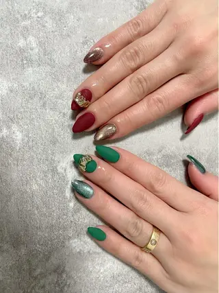 ネイル 山中 あいのネイルデザイン