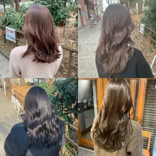 ロング カラー little 小濱彰太のヘアスタイル