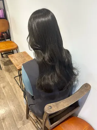 ロング カラー ヘアアレンジ Himawari♡ 柔らかいカラーのヘアスタイル
