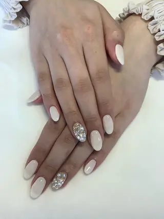 ネイル 💎🐰 saki. m 🐰💎のネイルデザイン