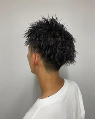 パーマ 橘 侑弥のヘアスタイル