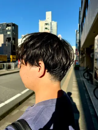 メンズ 米元 春奈のヘアスタイル