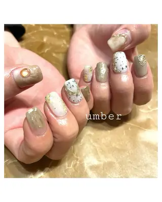 ネイル umber 三茶1分のネイルデザイン