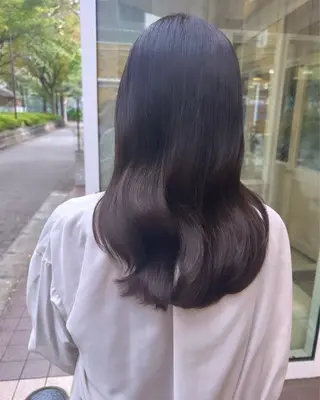 ロング albero🧸 🌳鈴木遥菜のヘアスタイル
