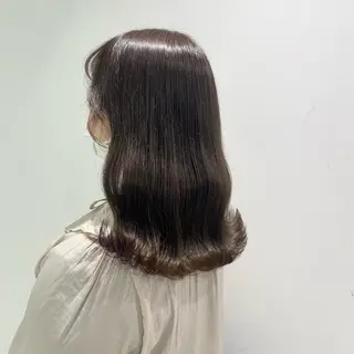 セミロング カラー パーマ ヘアアレンジ メンズ キッズ ネイル マツエク・マツパ アイブロウ Lumo所属・💖横浜ブリーチなし 💖MIHOのヘアスタイル