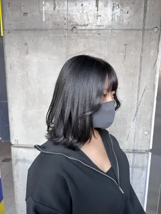 ショート カラー 冬っぽカラー/ マツエク/ゆきなのマツエク・マツパデザイン