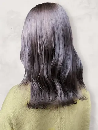 ロング カラー 岸本 一誠のヘアスタイル