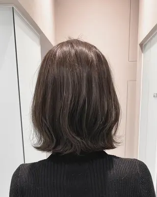 ミディアム 平尾 拓也のヘアスタイル