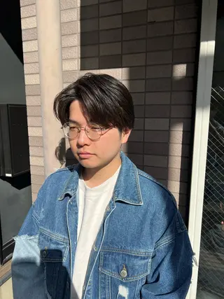 ミディアム メンズ MEN'S HAIR PERCUT吉祥寺店所属・PERCUT HYUGAのヘアスタイル