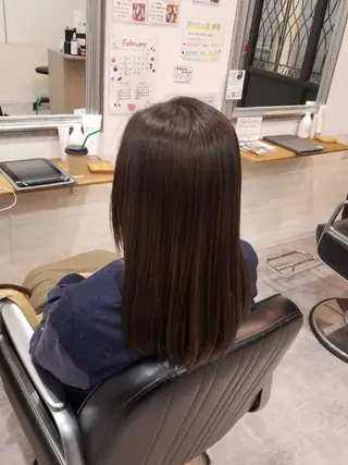 カラー 暖色🍎透明感カラー 🩵小林かりんのヘアスタイル