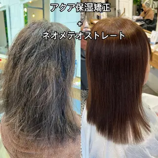 セミロング 艶髪美容室naty 元村貴裕のヘアスタイル