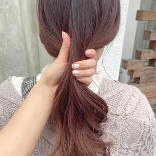 ロング 小玉 杏華のヘアスタイル