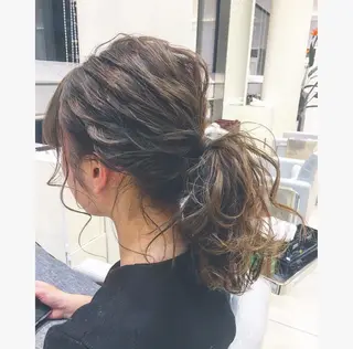 ヘアアレンジ 💙美髪救世主💙 関華蓮のヘアスタイル