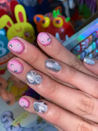 ネイル 福の爪 🍒福山千晴のネイルデザイン