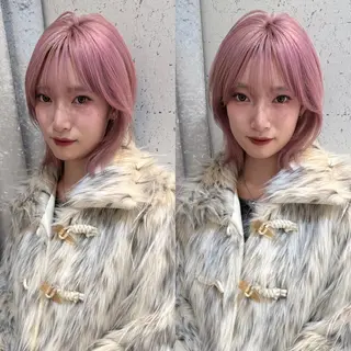 ミディアム カラー mai / linoah˚✧のヘアスタイル