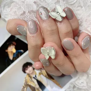 ネイル La neige* yuki 🥯🍑のネイルデザイン