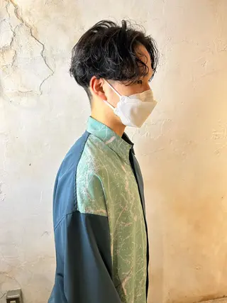 メンズ マネージャー 山城洸希のヘアスタイル