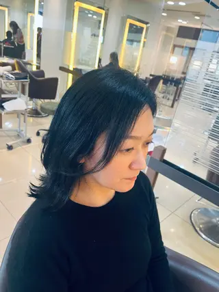 ミディアム 🟣タマコシトム 🟣のヘアスタイル