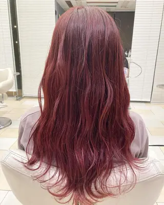 ロング カラー ヘアアレンジ しんた ようのヘアスタイル