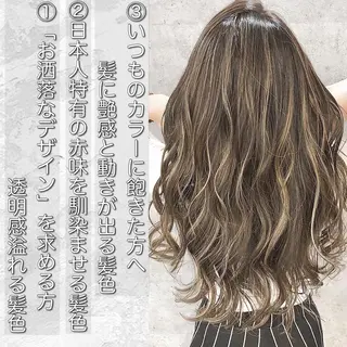 ロング カラー MiL所属・✨ハイトーン✨ 濱田知孝のヘアスタイル