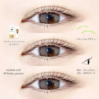 マツエク・マツパ eyelist harukaのマツエク・マツパデザイン