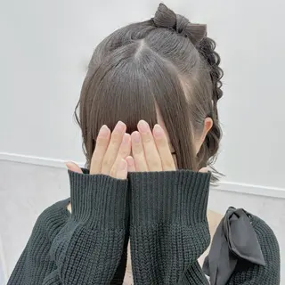 ヘアアレンジ 福与 美和のヘアスタイル