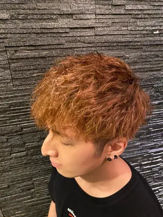 ミディアム 齋藤 大晟のヘアスタイル