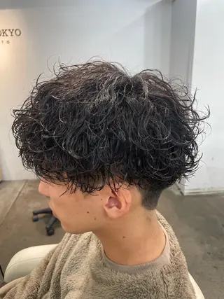 パーマ ✂渋谷メンズ特化 まさとのヘアスタイル