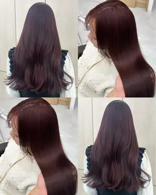 ロング カラー IS所属・横浜美容室/透明感 カラー/レイヤーのヘアスタイル