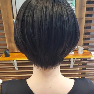 ショート フリーランス所属・韓国ヘア レイヤー くびれヘアMATSUのヘアスタイル