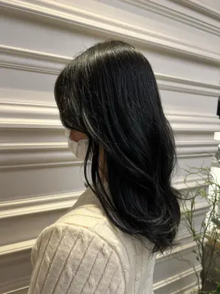 ロング カラー ジャンクロードビギンギンザルグラン所属・🫧無料カットモデル 吉野志保🫧のヘアスタイル