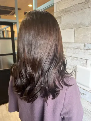 セミロング カラー 🎀髪質改善 そら🎀のヘアスタイル