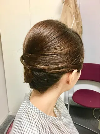 セミロング ヘアアレンジ cofy by melt所属・🍎みついじゅん🍏 ボブ指名No.1のヘアスタイル