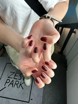 ネイル 🎀韓国レイヤー特化 🎀ベージュ/ミクのヘアスタイル